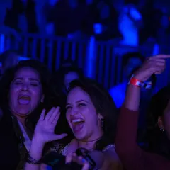 Pure joy and excitement from the front row. We manage the on-site experience, from gate entry to crowd control, to ensure fans can safely let loose and have the time of their lives.