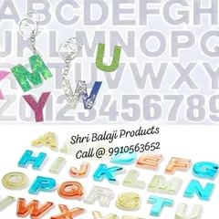 My big alphabet mold is back in stock. It's a must-have for creating personalized soaps, resin keychains, or candles with initials.