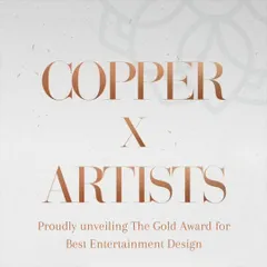 We are proud to have secured the Gold Award for Best Entertainment Design. This recognizes our artistry in creating unforgettable moments that resonate forever.