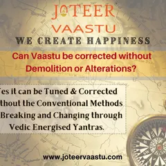 Many believe that Vaastu correction requires breaking down walls, but this is a myth. We use the ancient wisdom of Vedic science to tune and correct your space's energy through powerful, energized Yantras, ensuring your property remains completely intact.