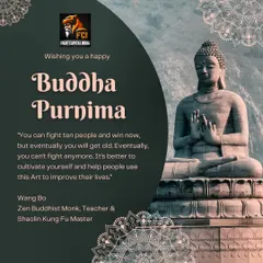 On Buddha Purnima, we reflect on the deeper purpose of martial arts. It's not about winning fights, but about cultivating yourself to improve your life and the lives of others.
