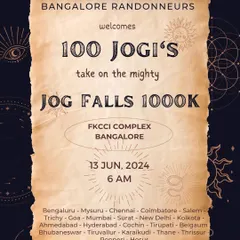 A warm welcome to the 100 'Jogis' taking on our mighty Jog Falls 1000K BRM. This arduous brevet features 10,000 meters of elevation, taking riders from 20+ cities on an enchanting journey through the Western Ghats.