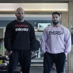 Stronger Together. Standing with my brother Kamal Goswami. We push each other to new heights.