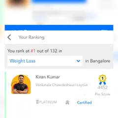 Another look at the number one ranking. This is proof that my methods for natural and effective weight loss work.