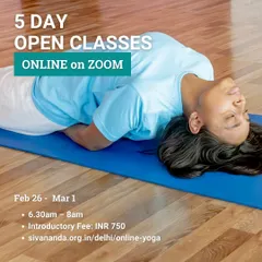 Join our 5-day open classes online via Zoom. This is a great way for intermediate students to maintain a regular practice with live instruction from our experienced teachers.