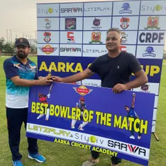 Acknowledging the art of bowling with the 'Best Bowler of the Match' trophy. Our tournaments give bowlers a platform to showcase their skill and strategy in competitive matches.