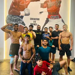 Another shot of the team. We train together, we grow together. This is the community you join when you step into Champions Corner.