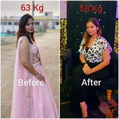 It's not always about massive numbers. Harshita's journey from 63 kg to 58 kg brought a huge boost in energy, stamina, and confidence, proving even small changes make a big difference.