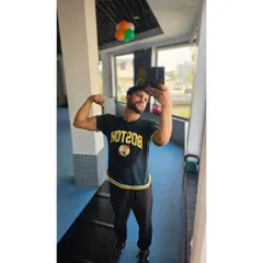 Flexing the results of consistent training. Every workout, every rep, every drop of sweat contributes to the final result.