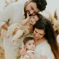 A family portrait is more than just a photo; it’s a snapshot of your love story. Here, with this beautiful family and their twins, we captured the gentle chaos and overwhelming love that fills their home.