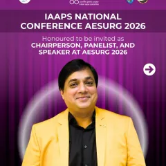 It is an honor to be invited as a chairperson, panelist, and speaker at major national conferences like AESURG. My role in curating the hair transplant program allows me to shape the conversation and ensure we are always pushing for higher standards in patient care and results.