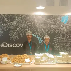Our staff presenting a snack table at the Discovery office. We ensure every detail is handled, allowing your team to relax and network.