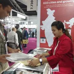 At a busy trade show, it's all about creating a personal connection. I focus on making every visitor feel welcome and informed about the brand I'm representing.