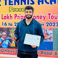 Another title for our player Udit Kamboj, who claimed the AITA 1 Lac Men's Singles title at Bahadurgarh with a dominant straight-set victory.