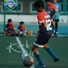 Every great match starts with a single kickoff. A young player from our academy gets the game underway, ready to put his training to the test.