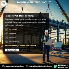 We build smarter with modern PEB steel buildings. Every element is precision-engineered for superior performance, cost-effectiveness, and rapid assembly, allowing you to get your operations running faster.