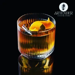 A twist on a classic: the caramelized old fashioned. Made with peated single malt, homemade chocolate bitters, and caramel syrup for a smoky, rich flavor.