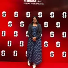 We're so proud that our founder and CEO, Shruthi Venugopal, is part of the Stanford Seed Transformation Program. This incredible opportunity helps us learn and grow, so we can continue to provide the best possible care for your pets.