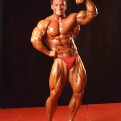 Rich Gaspari in his prime. He was a three-time runner-up at Mr. Olympia and his legacy continues to inspire bodybuilders worldwide.
