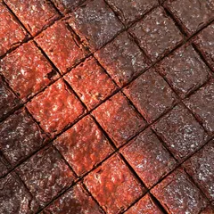 Our mind-blowing brownies, cut into perfect bite-sized squares. A rich, chocolatey indulgence you can feel good about.