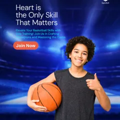 For us, heart and passion are the most important skills. Our youth basketball coaching is designed to build not just skilled players, but also confident and resilient individuals.
