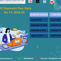 For those responsible for deducting tax at source, this table outlines the quarterly due dates for TDS payment for the financial year 2024-25. Timely payment is crucial to avoid interest and penalties.