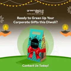 Are you ready to green up your corporate gifts this Diwali? I provide beautifully packaged plant gifts that are both eco-friendly and memorable, ensuring your brand stands out.