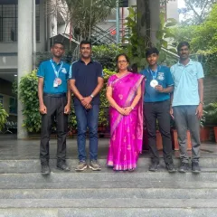 Proud of my students Rohith V and Suvanesh from Team CTA Bangalore for winning Silver and Bronze medals at the 42nd Karnataka State Level Taekwondo Championship.
