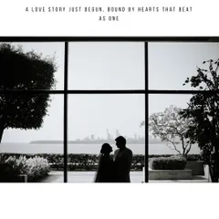 A quiet moment against the Mumbai skyline. This silhouette captures the promise of a shared future, a love story just beginning, framed by the city where their journey continues.