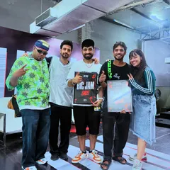 Big thanks to Big Dance Centre for believing in us. Posing with the crew after a successful jam. We had a blast working together.