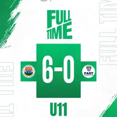 Another strong performance from our U11s, with a 6-0 victory and another clean sheet against Fast FC.