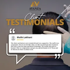 "The clinic and doctors were wonderful and very supportive... it's like second home." We are so grateful for this feedback from Malik. Our goal is to make every client feel comfortable and cared for while using the latest technology for a less painful experience.