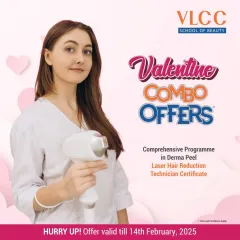 An example of our seasonal combo offers. We provide comprehensive programs combining popular certifications like Derma Peel and Laser Hair Reduction to give our students a competitive edge.