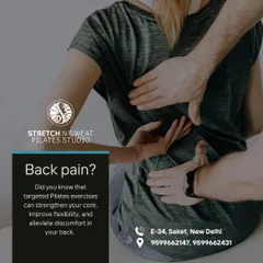 Suffering from back pain? This post explains how targeted Pilates exercises can strengthen your core and improve flexibility to alleviate discomfort in your back.