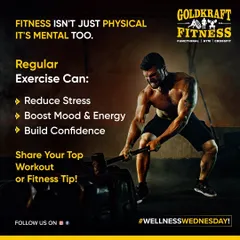 Fitness isn't just physical, it's mental too. Regular exercise can reduce stress, boost your mood and energy, and build confidence.