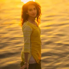 Right place, right time. A golden hour portrait in the Ganga during the Maha Kumbh. Life is a constant series of realigning to be in the flow of grace.