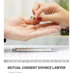We specialize in mutual consent divorce cases, striving to make the legal process as straightforward and amicable as possible. Our role as your family lawyer is to handle all documentation and court procedures, providing clear guidance and support to help you move forward.