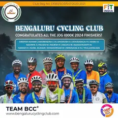This is what victory looks like for the BCC family. Here are our finishers from the Jog 1000k BRM, one of the toughest endurance rides. Completing a 1000km brevet is a massive achievement, and we celebrate every single rider who pushes their limits and crosses the finish line.