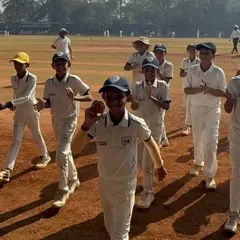 The victory walk. Our U12 players celebrating their win at Cross Maidan. Moments like these build team spirit and a love for the game that lasts a lifetime.