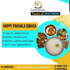 We celebrate Pakhala Dibasa to honor the tradition and culture of Odisha. It's a day to enjoy this emotional and iconic dish and pass its legacy to the next generation.