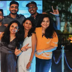 I love seeing my spaces filled with laughter and connection. Here, a corporate team from Deloitte celebrates a milestone, turning a work event into a genuine memory. This is what I do best.