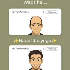 Time changes everything, including your hairline. This visual shows the journey from hair loss to hair transformation. With the right treatment, you can get back to feeling like your best self.
