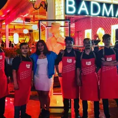 Our team at a live concert for Johnnie Walker's ReVibeTheNight event. Despite bad weather, our bar was rocking, serving excellent cocktails to a high-energy crowd and showcasing our ability to handle any situation.