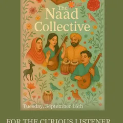 The Naad Collective is designed for the curious listener. You don't have to sing; you can simply come and soak in the beautiful melodies and vibrant atmosphere.