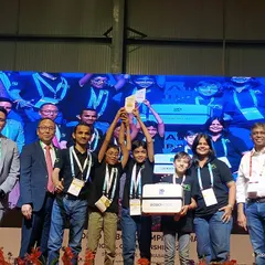 Celebrating our national winners at the WRO 2025 India championship. Our elementary category teams secured both the Gold and Bronze medals, demonstrating exceptional logical thinking and problem-solving skills.