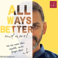"All Ways Better" is more than a brand; it's a philosophy. This graphic reminds us that we are always more capable than we think. My coaching is about unlocking that potential and helping you improve every day, as a person and as a parent.