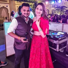 With the gorgeous actress Tamannaah Bhatia at a wedding event in Jaipur. It was a pleasure to have her join the celebration.