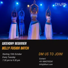 Announcing our Weekday Beginner Belly Fusion Batch. If you are a belly dance enthusiast wanting to start from the basics, this intensive is for you.