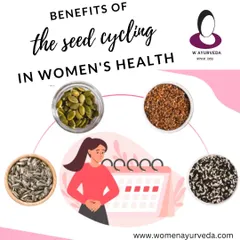 Seed cycling is a simple yet effective Ayurvedic practice for regulating the menstrual cycle and balancing hormones. It involves eating specific seeds during different phases of your cycle to naturally support estrogen and progesterone production.