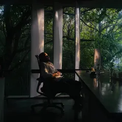 For us, employee well-being is not a buzzword; it is a fundamental principle. At the Nirvana Films Studio, we designed spaces that connect deeply with the surrounding greenery, allowing moments of quiet reflection and rest, proving that a productive office can also be a restorative one.